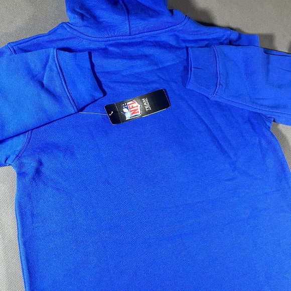 NWT Los Angeles Rams Logo NFL Team Apparel NFL Hooded Sweatshirt, Youth XL - Picture 7 of 7